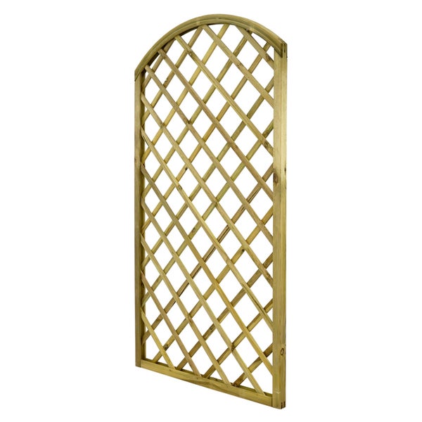 Holz Rankgitter mit Bogen für Garten