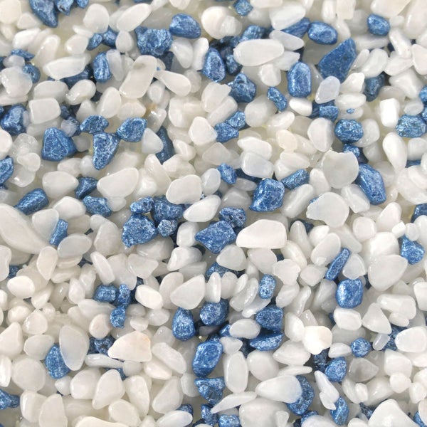 Terralith Metallic - Steinteppich metallic mix 500 für 1 qm - außen -