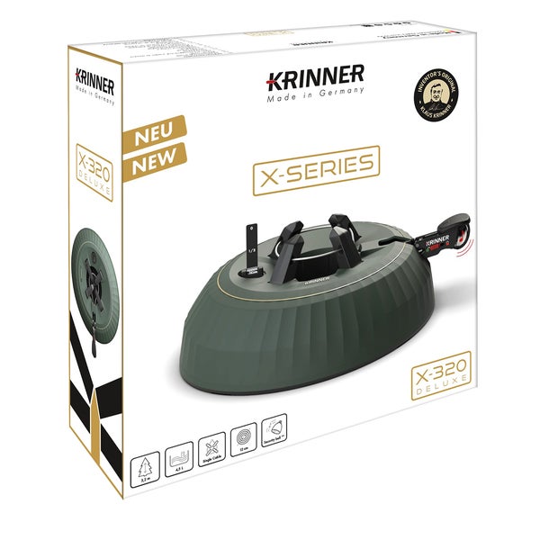 Krinner X 320 Deluxe Christbaumständer in der Verpackung