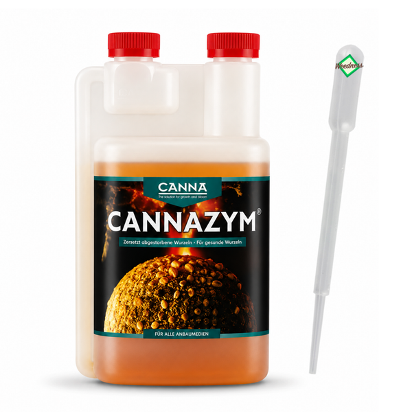 Canna Cannazym Wurzelzusatz mit Pipette zur Unterstützung gesunder Wurzeln