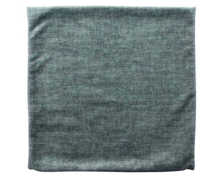 FRANK FLECHTWAREN | Kissenhülle Petroltürkis, POLYESTER, 45 x 45 cm