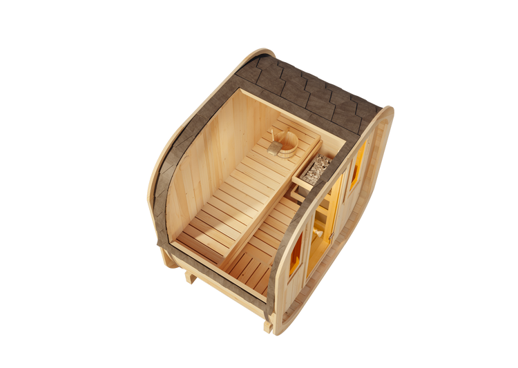 Bosch Akku-Handkreissäge Professional mit Sägeblatt für Holz, Parallelanschlag und Staubabsaugstutzen.