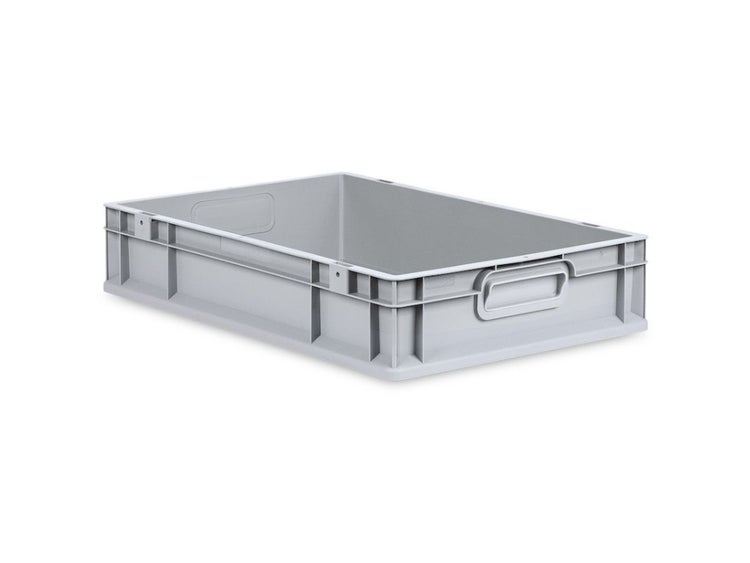 PROREGAL Spar Set 5x Eurobox Nextgen Economy Griffe Geschlossen HxBxT 12 x 40 x 60 cm 23 Liter Eurobehälter Transportbox Transportbehälter