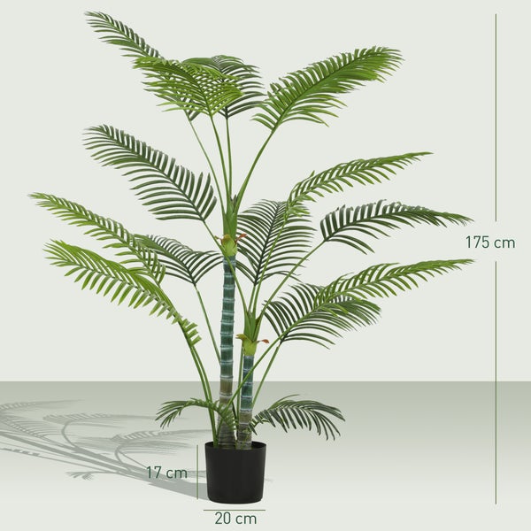 Kunstpflanze Areca Palme, circa 175 cm hoch