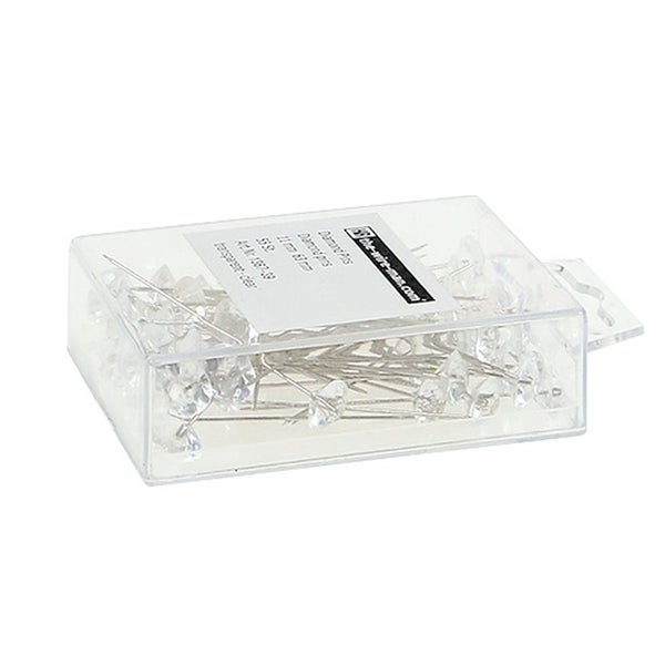 Schachtel mit Diamantnadeln, 11 mm x 63 mm