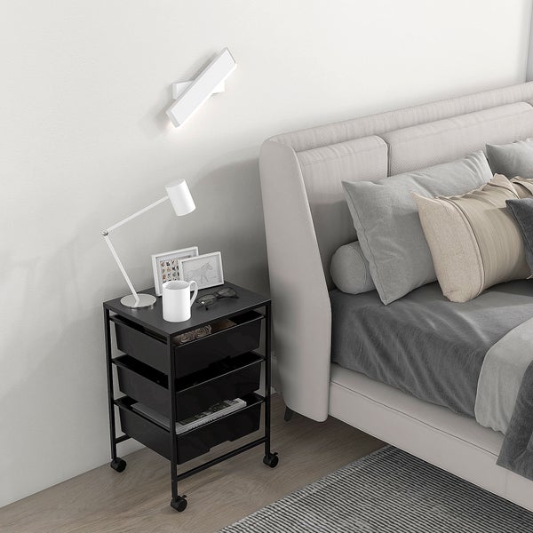 Rollwagen mit drei Körben zur Aufbewahrung von Gegenständen