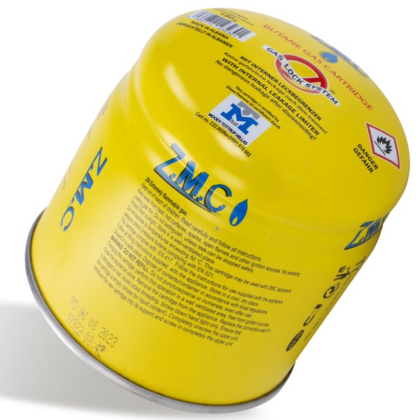 Z.M.C 4X Butan Gaskartuschen 190g Typ C200 EN417, Butan Gas Kartuschen mit Sicherheitsventil, Stechkartusche Gaskartusche ideal für Gasbrenner, Campingkocher, Abflämmgerät, Lötbrenner, Gaskocher