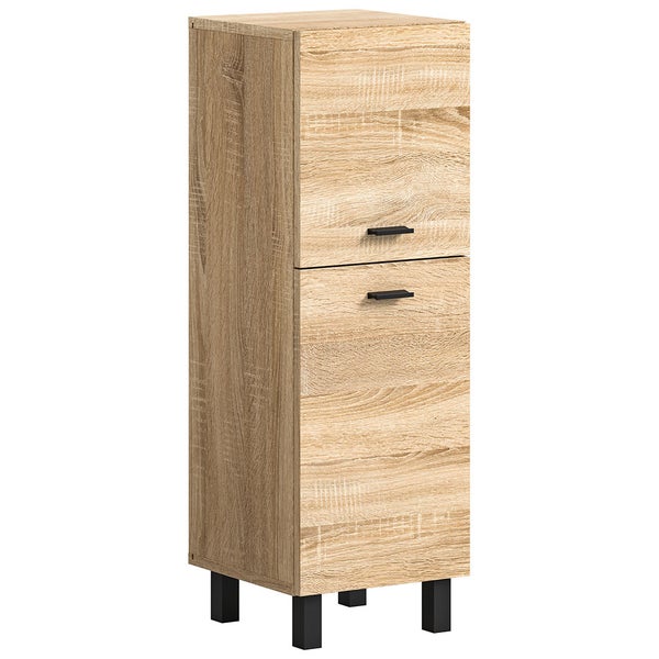 Boston Badschrank 2 Türen Eiche Dekor. 30 X 29 X 80 cm