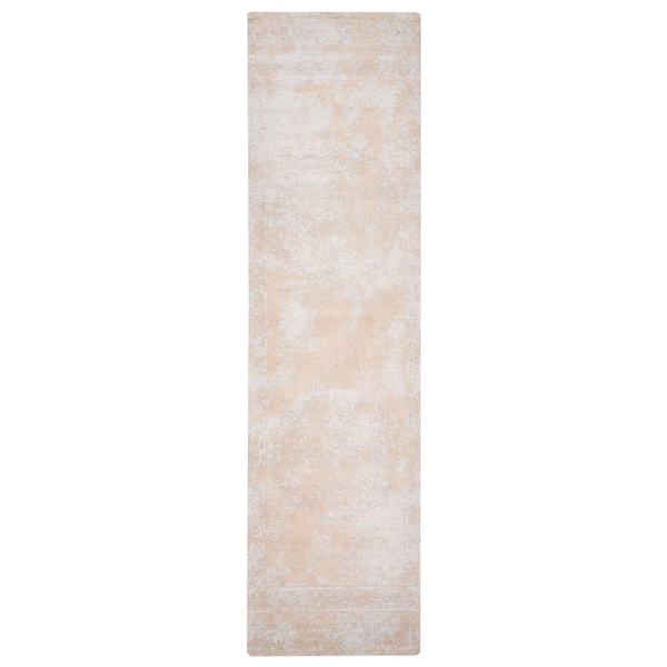 Teppich BEYKOZ Beige 80 x 300 cm Baumwolle
