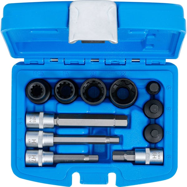Steckschlüsseleinsatz Set mit Werkzeugkasten