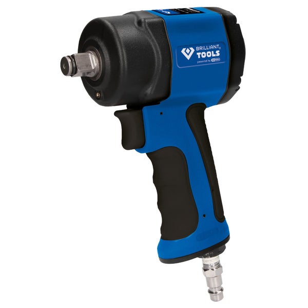 BRILLIANT TOOLS 1/2 Mini-Druckluft-Schlagschrauber 1.240 Nm - BT160400