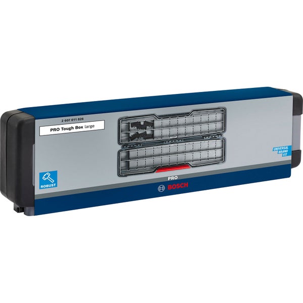 Bosch PRO Tough Box Large für Zubehör 50 x 120 x 355 mm - 2607011826