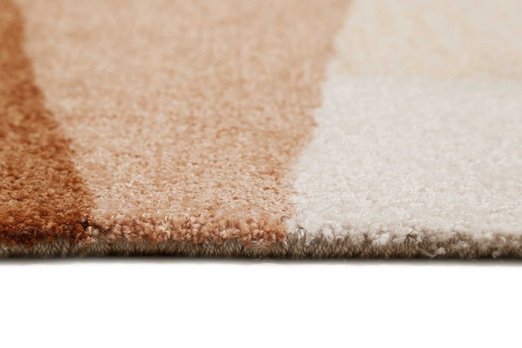 Teppich Rost Braun Kurzflor Next Time 2.0 WECONhome 80x150 cm