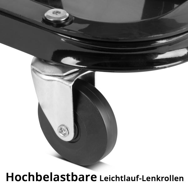 Detailansicht einer Schwerlast-Lenkrolle