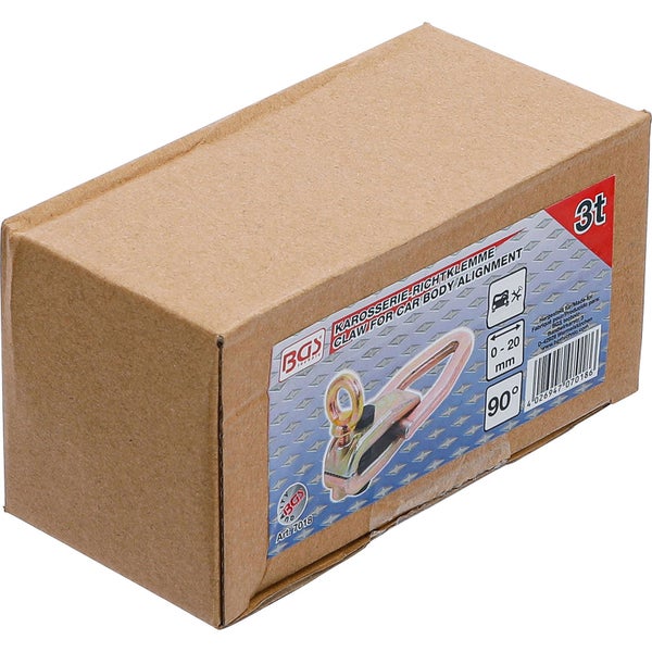 Karosserie Richtklemme in einer Verpackung