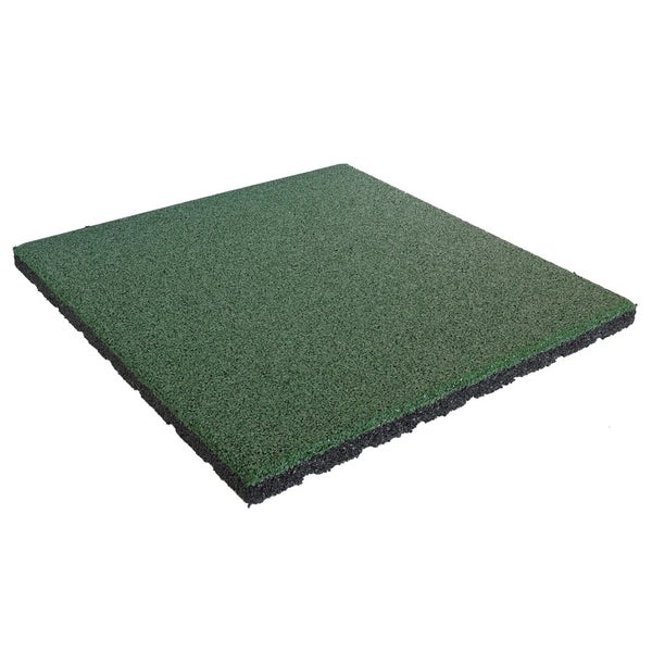 Gummifliesen 30 mm – 1 m2 (4 Fliesen à 50 x 50 cm) – Grün
