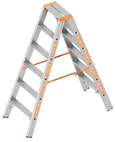 Layher Stehleiter aus Aluminium