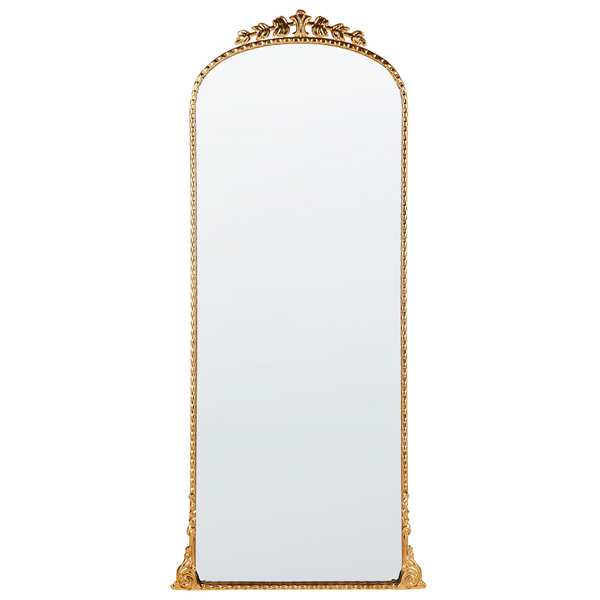 Wandspiegel LIVRY 51 cm 114 cm Metall Gold