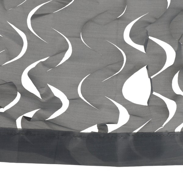 Livin'outdoor Tarnnetz Polyester Dreieck 3,6m anthrazit