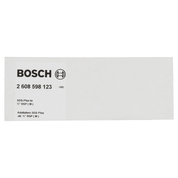 Bosch Logo SDS-Plus Adapter auf 1/2 Zoll BSP