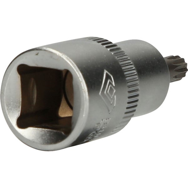 Steckschlüssel-Einsatz mit Innenvielzahn für Schrauben