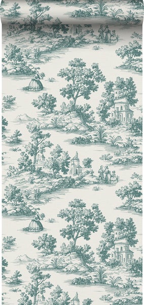 Tapetenrolle mit Landschaftsmotiv