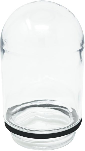 Klarglaszylinder mit Dichtung