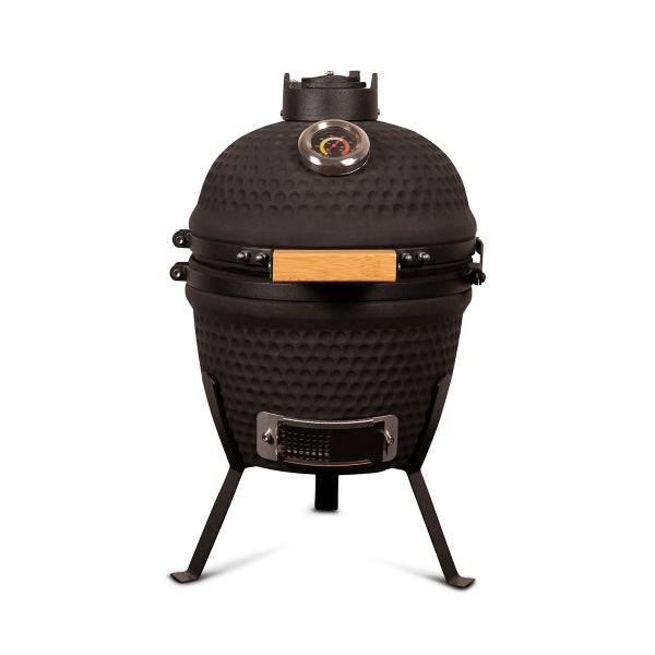 PATTON Keramikgrill Kamado Classic Mini - Mattschwarz