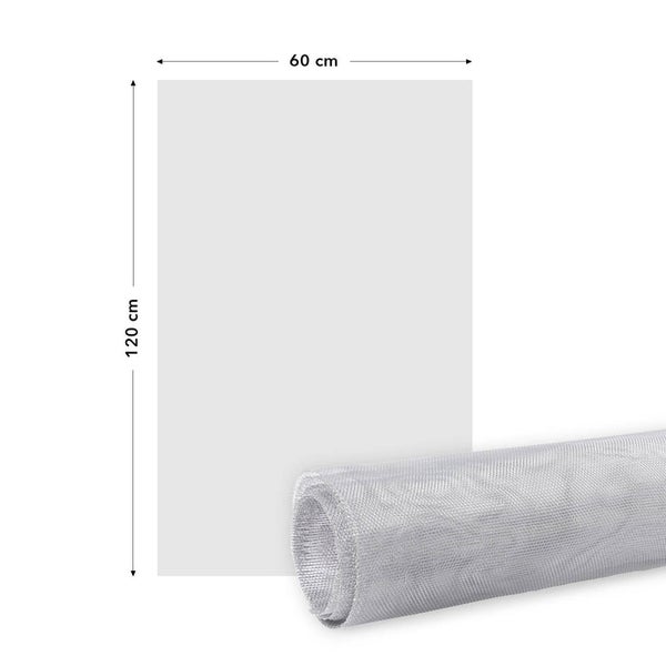 FLOORDIREKT Lichtschachtabdeckung - Schutzgitter für Kellerschächte - Individuell zuschneidbar - 120 x 60 cm