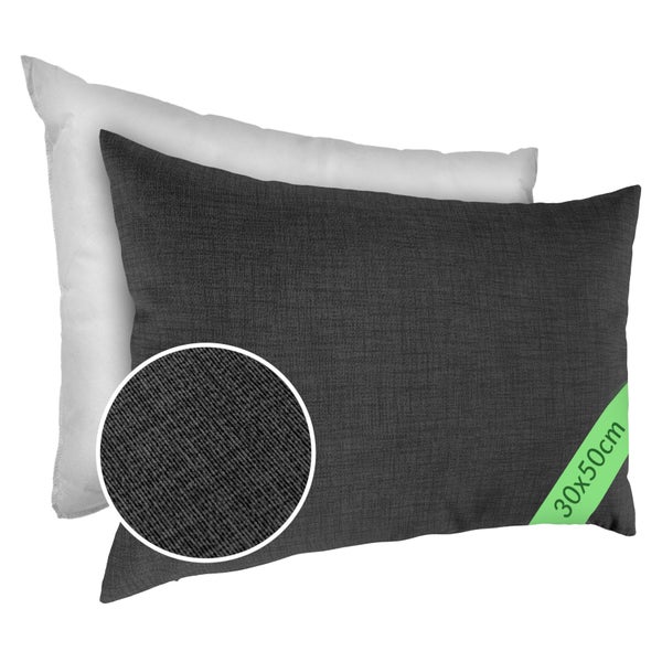 Dekokissen mit einer Größe von 30 mal 50 Zentimetern