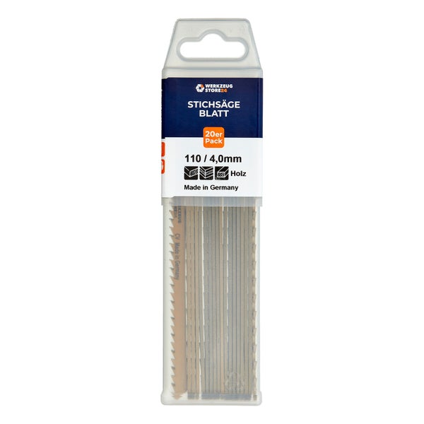 WS24 20x CV-Stichsägeblatt geschliffen/geschränkt GL 130 VL 105 mm winkelgerecht - WS24-100018