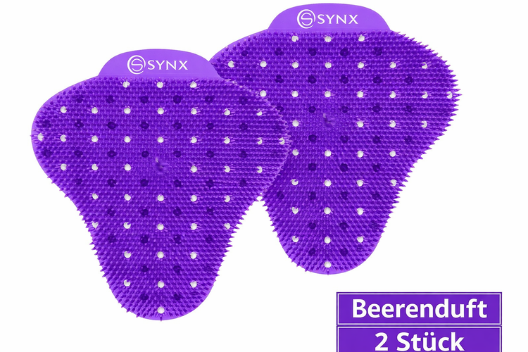 Zwei Duftsteine für Urinalbecken mit Berry Duft