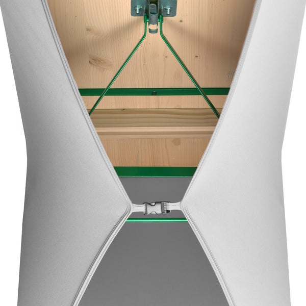 Beautissu Victoria Biertischhusse 50cm Stretch Weiß (3tlg)