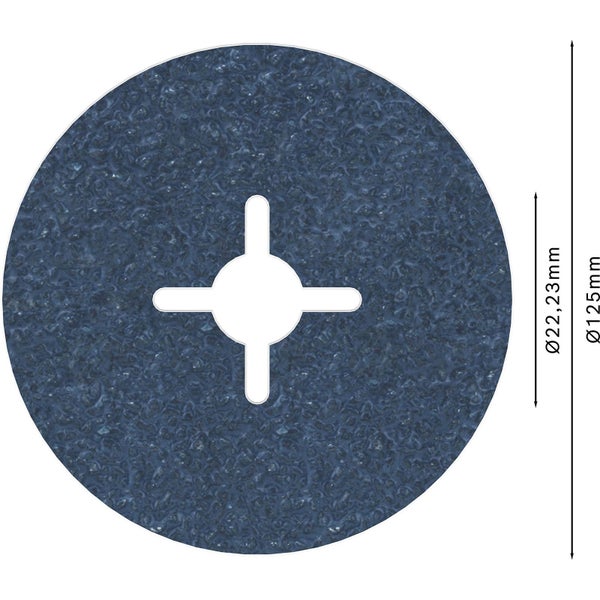 Bosch PRO R574 Fiberscheibe 125 mm G36 - 2608607255