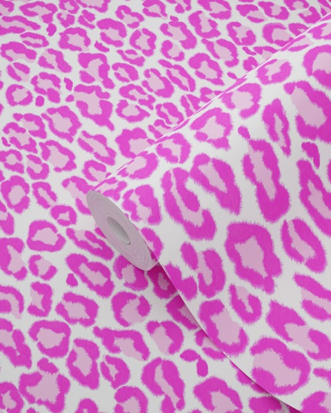 Tapetenrolle mit Leopardenmuster