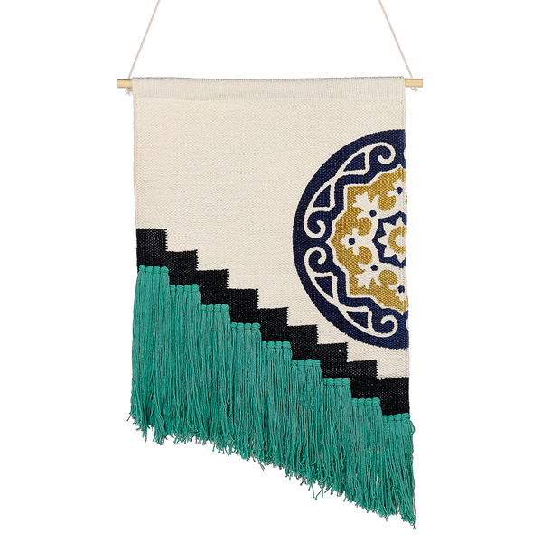 Wandbehang NOWSHERA Baumwolle 110 cm Bunt