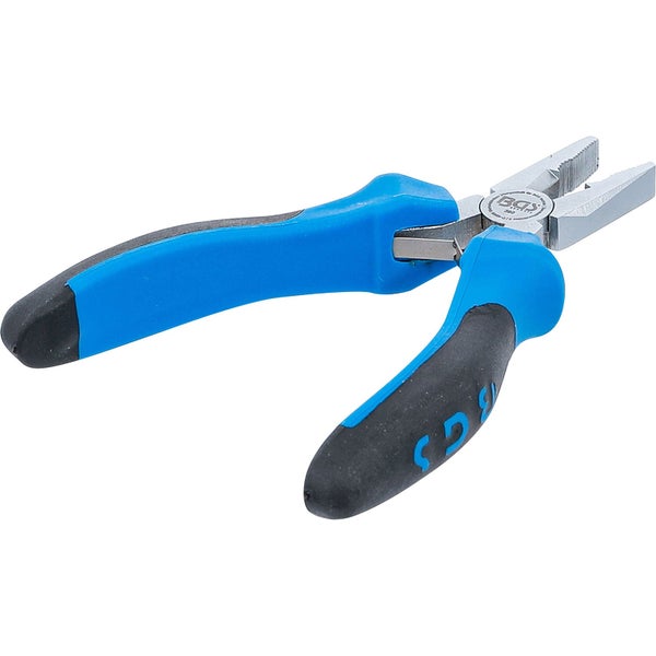 Kombinationszange mit blau-schwarzem Griff