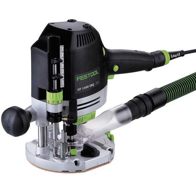 Festool OF 1400 EBQ-PLUS Oberfräse 1400W 70mm Hub im Systainer + Zubehör ( 574341 )
