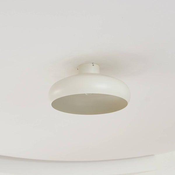 Lindby Deckenlampe Elover (Modern) in Creme aus Metall (1 flammig, E27) - Deckenleuchte Lampe Wohnzimmerleuchte