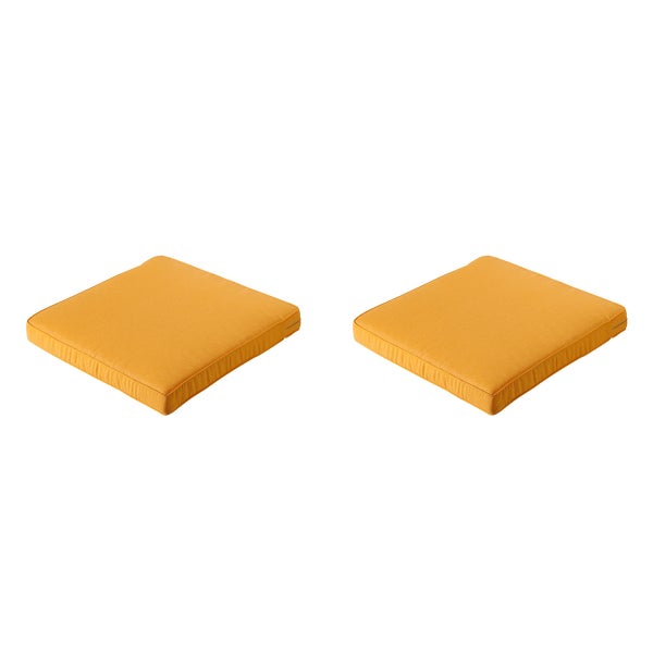 Lounge Profi-Line Sitzkissen Panama golden glow - ca. 60x60 cm - 2er-Set