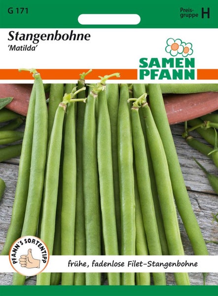 Samenpackung Stangenbohne 'Matilda'