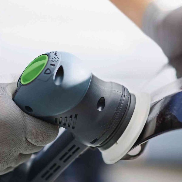 Rotationsschleifer im Einsatz