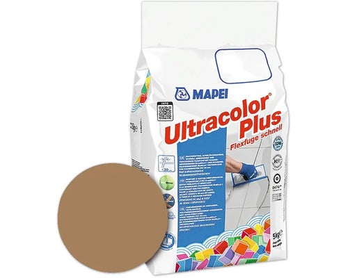 Mapei Ultracolor Plus Flexfuge Schnell 5 Kilogramm Sack in braun