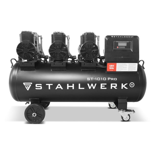 Stahlwerk ST-1010 PRO Kompressor mit drei Motoren und Rollen