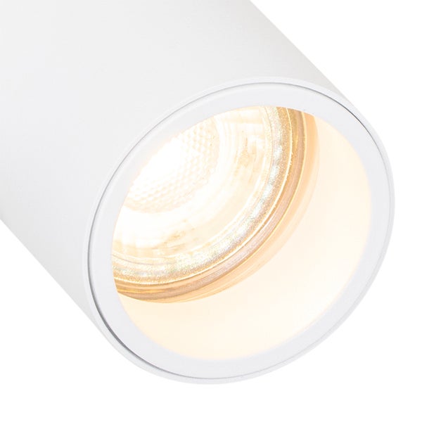 Weiße Deckenleuchte