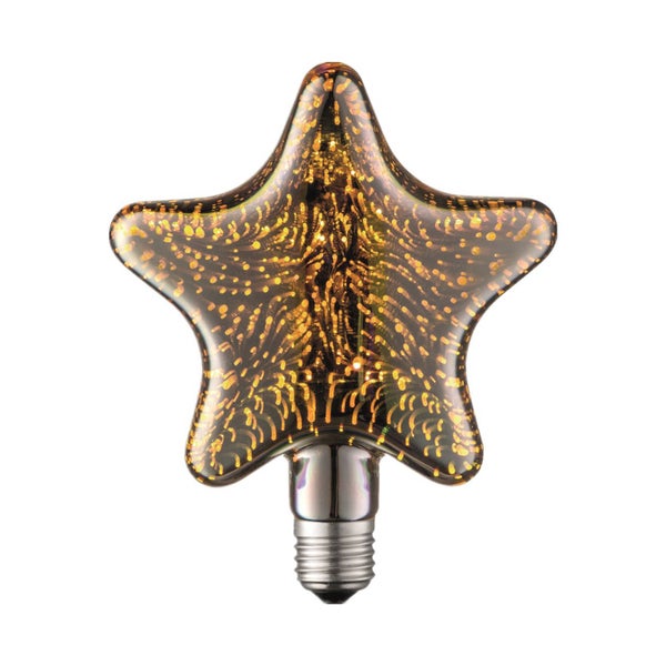 Lucande LED E27 Lampe 4W in Alu aus Glas (E27) - Leuchtmittel Lampen Energiesparlampe