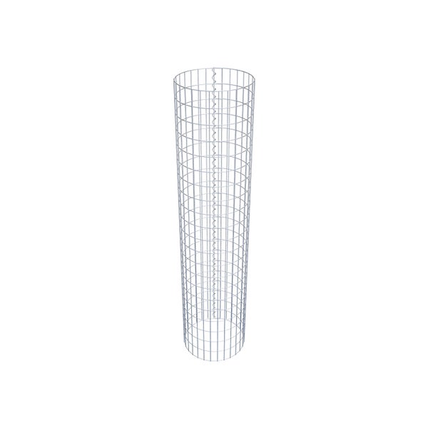 Gabionensäule Durchmesser 47 cm, MW 5 x 10 cm rund - Höhe: 2,10 m
