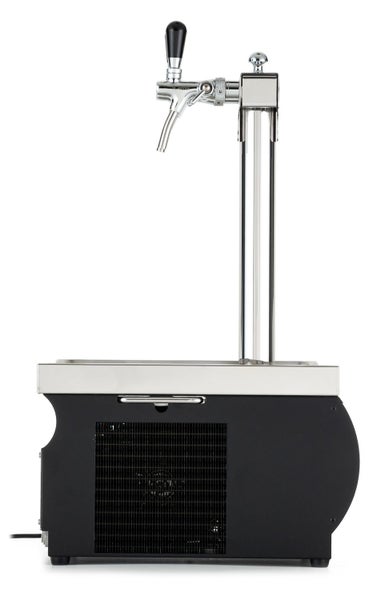 Zapfanlage, Bierzapfanlage Kontakt 55/K Profi, 2-leitig Trockenkühlgerät aus Edelstahl, 50 Liter/h Membranpumpe, Green Line