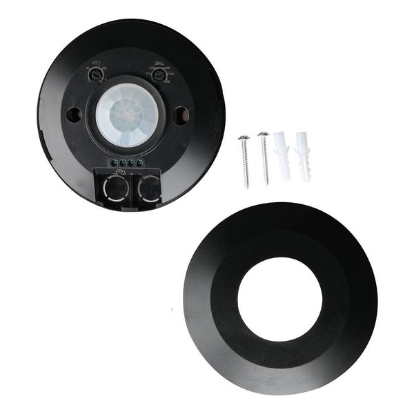 Bewegungsmelder - Infrarotsensor - Schwarz - IP20