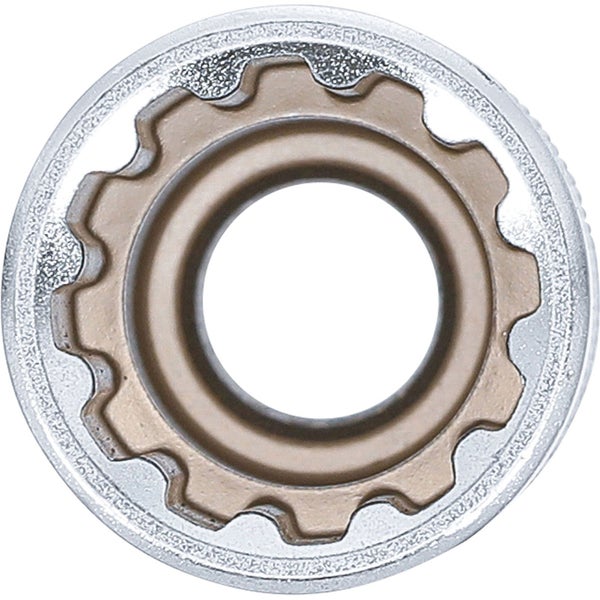 BGS Steckschlüssel-Einsatz Gear Lock tief Antrieb Innenvierkant 12,5 mm (1/2) SW 19 mm - 10259